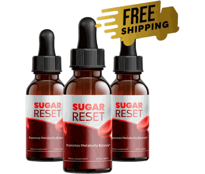 3 bottles of Sugar Reset drops