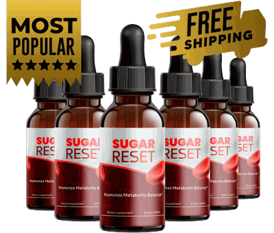 6 bottles of Sugar Reset drops